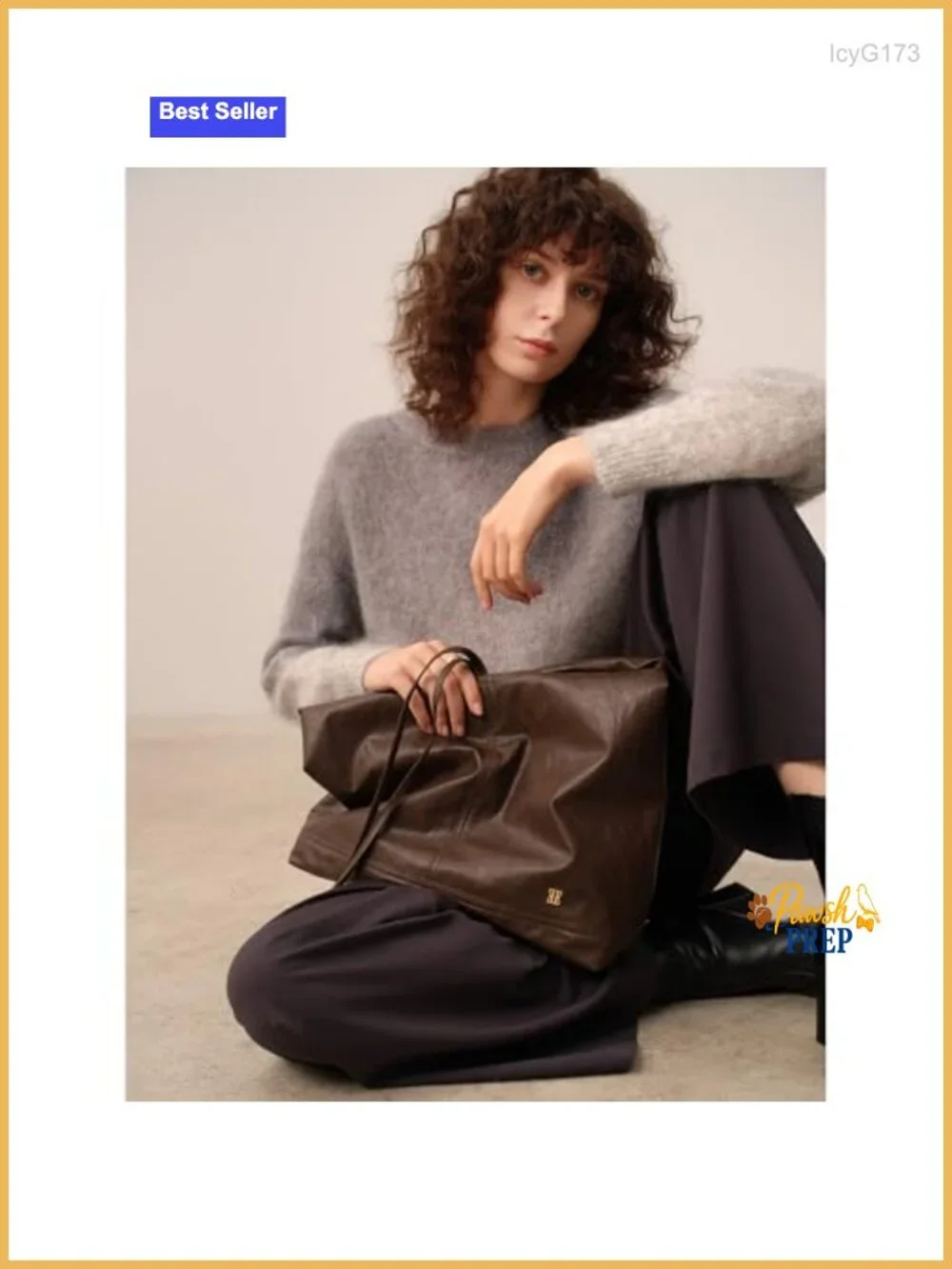 Large Faux Leather Hobo Bag, Slouchy Vegan Leather Shoulder Purse